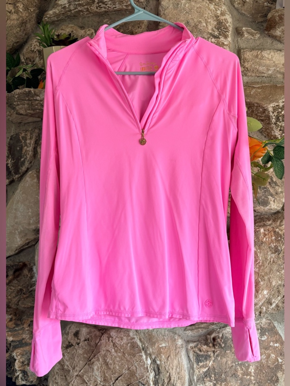 Lilly Pulitzer Pink Luxletic Stretchy Top
